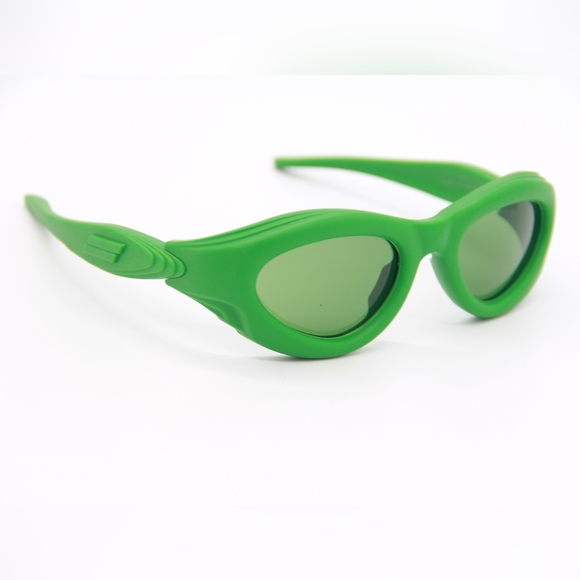 NEW BV1162S 002 BOTTEGA VENETA GREEN UNISEX SUNGLASSES BOTTEGA VENETA - Picture 10 of 13